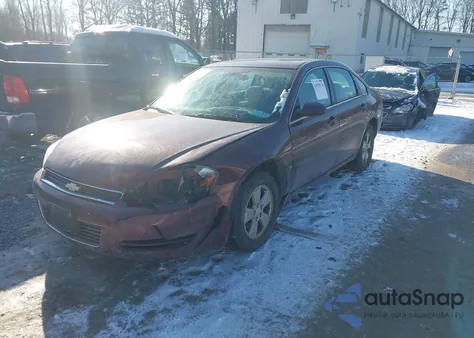 2007 Chevrolet Impala Lt из США, поврежденный, VIN 2G1WT58KX79247605